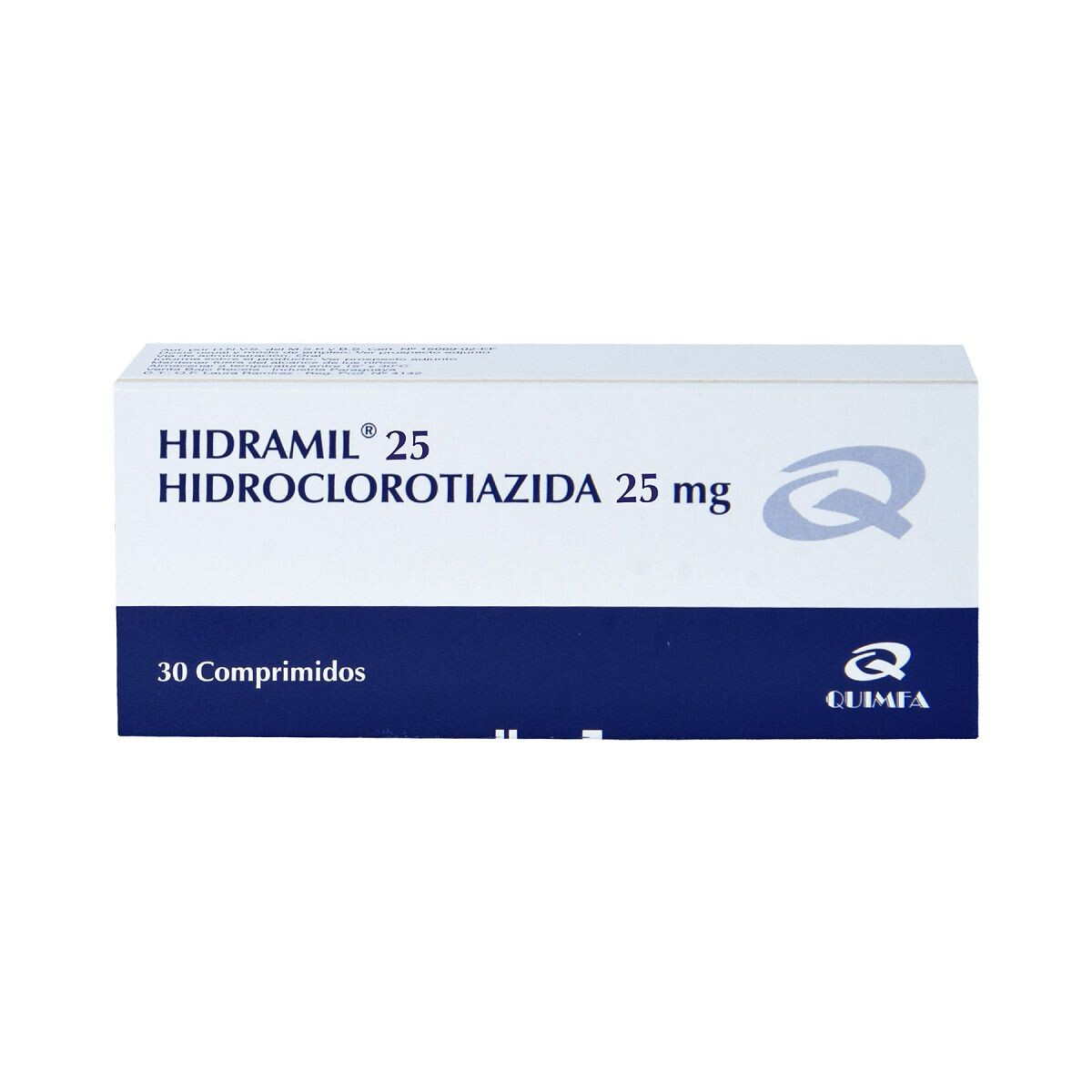 HIDRAMIL 25 MG CJ X 30 COMP. 