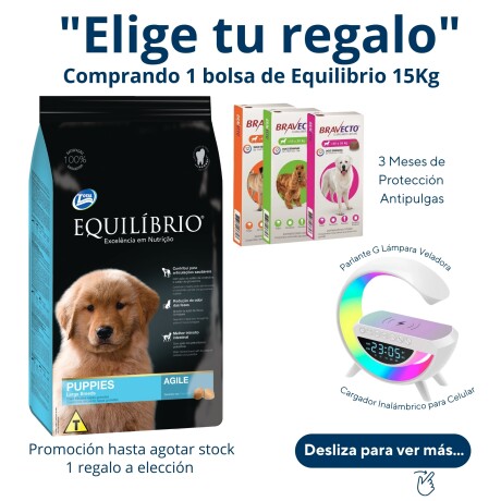 EQUILIBRIO PERRO CACHORRO RAZA GRANDE 15 + 1.5KG Equilibrio Perro Cachorro Raza Grande 15 + 1.5kg