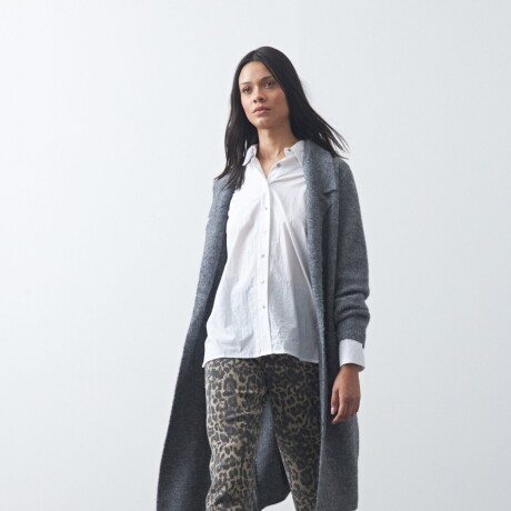 CARDIGAN BELORA Gris Melange