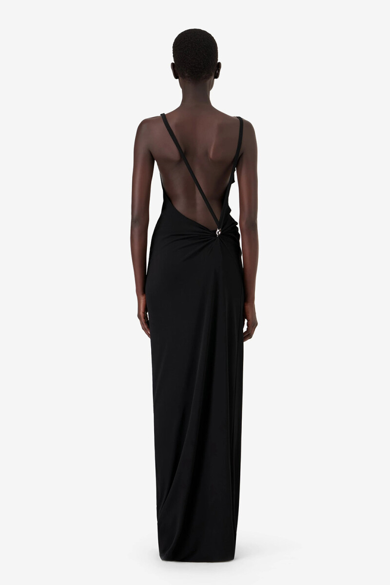 VESTIDO LOGO Negro