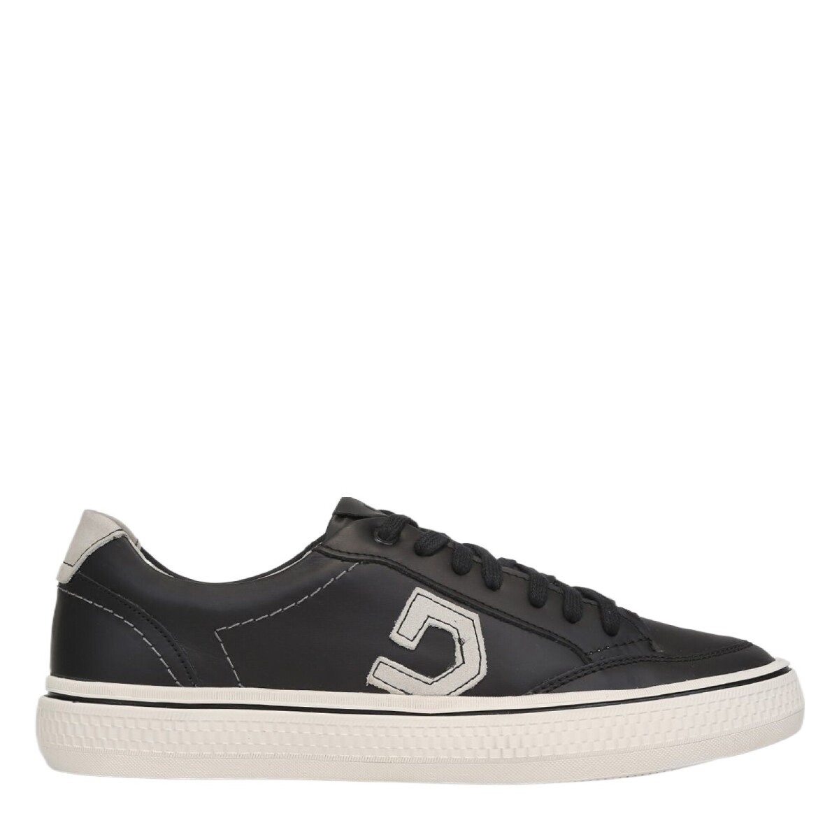 Championes de Hombre Democrata YANE acordonado casual - Negro / Gris 