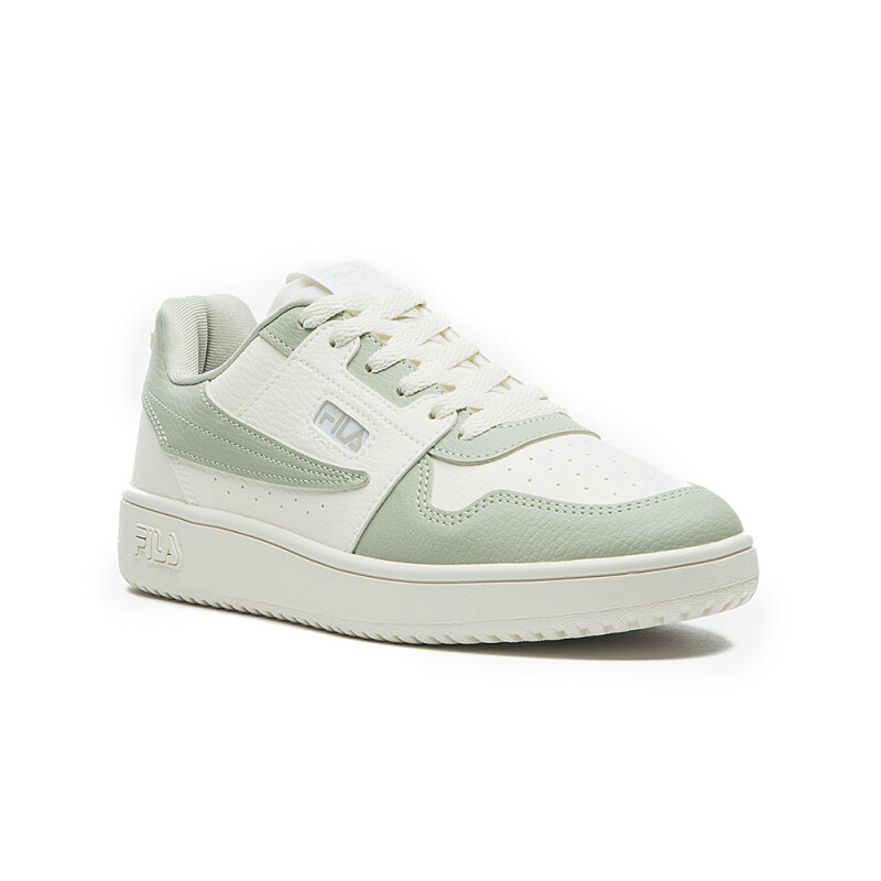Fila Champion Acd Classic Mujer Beige/verde Piedra Beige-verde