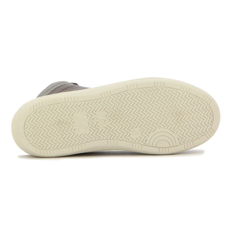 Br Sport Botin Casual Acordonado Camel-gris