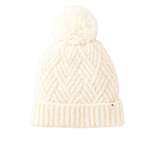 Gorro Lana Rip Curl Premium Reg Pom Pom Beanie - Beige Gorro Lana Rip Curl Premium Reg Pom Pom Beanie - Beige