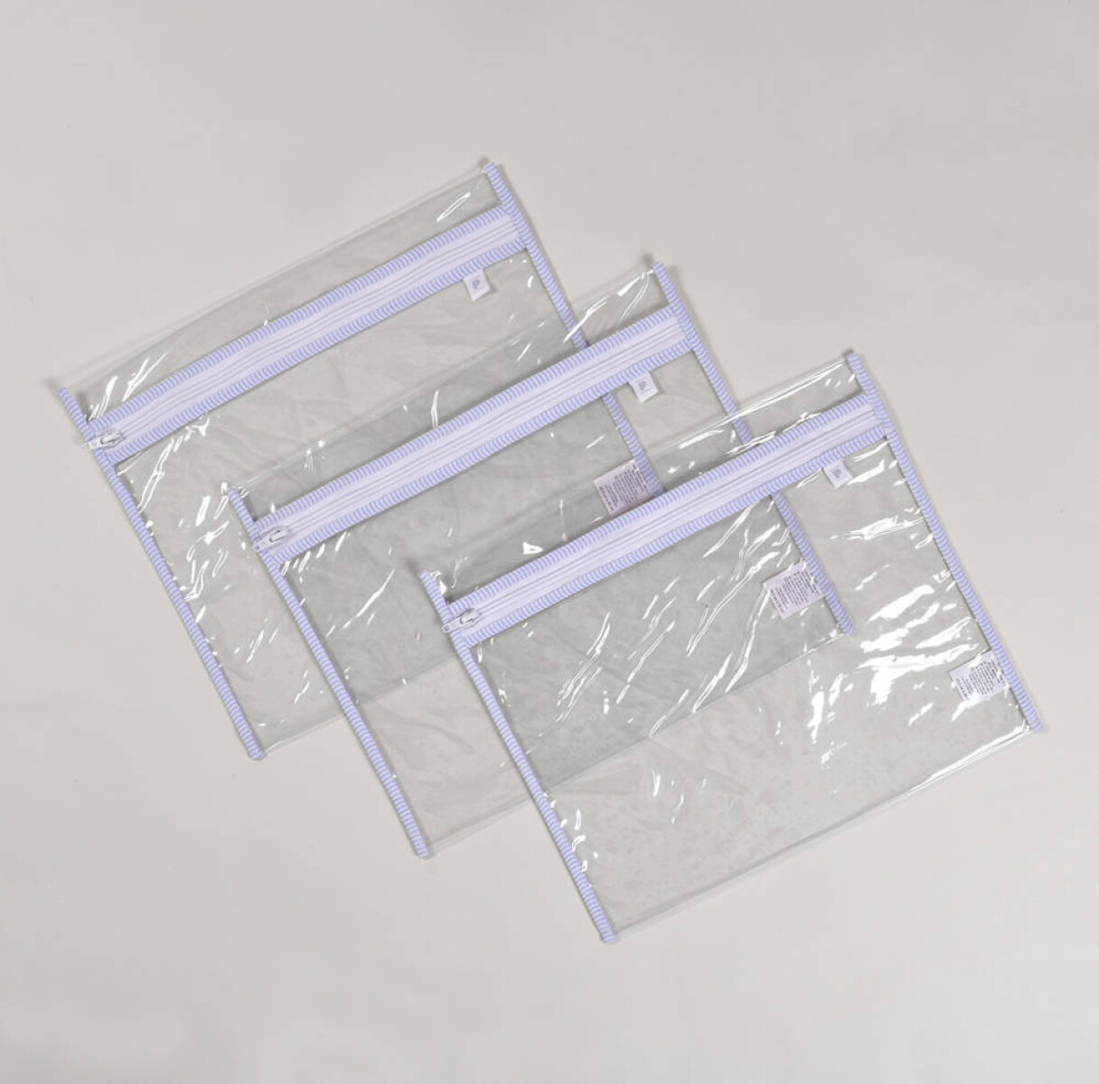 Set X3 Bolsitas para sanatorio Classic - Celeste 