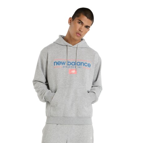 Canguro New Balance de Hombre - Relaxed Linear - MT51928AG GREY