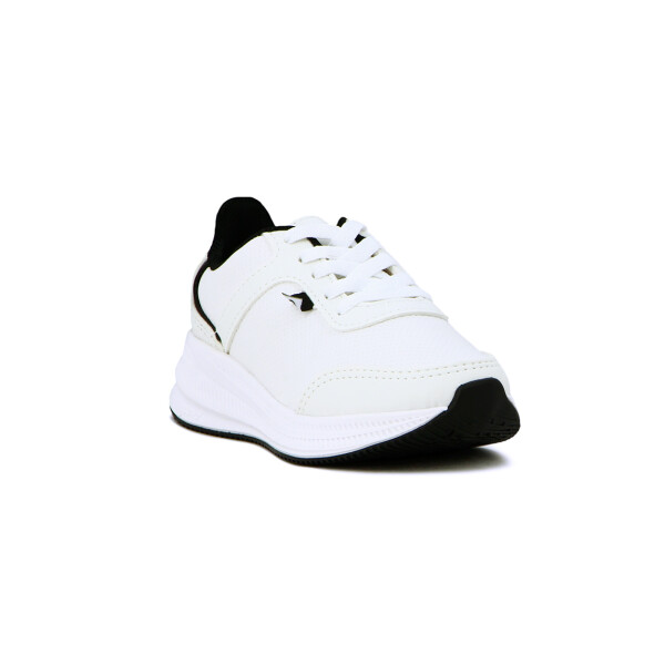 Molekinho Calzado Deportivo Niño Acordonado Blanco-negro