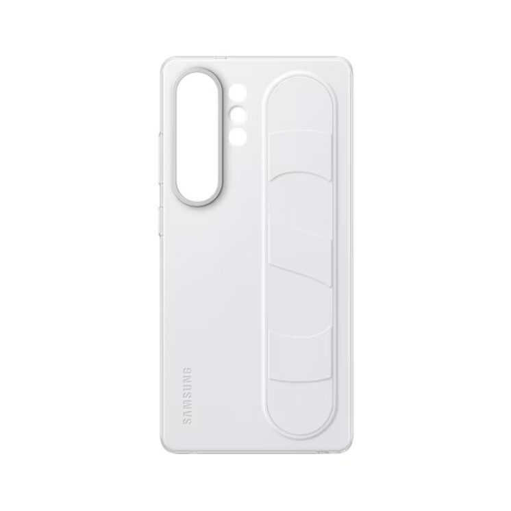 Galaxy S25 Ultra Standing Grip Cover White