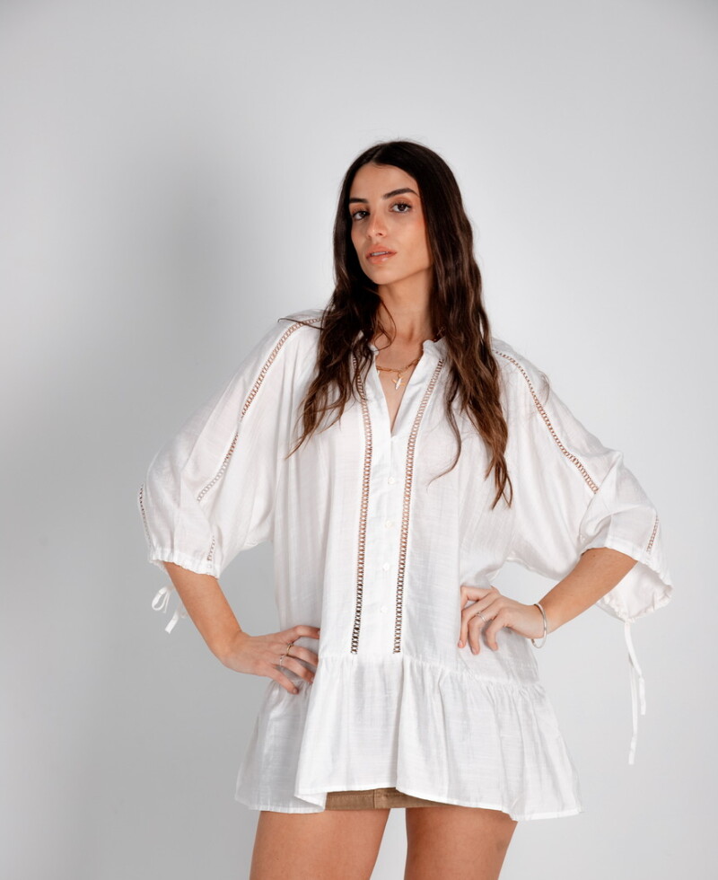 Vestido Emilia blanco