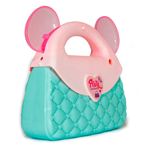 Cartera Princesa con proyecta figura 23x8x26cm celeste Cartera Princesa Con Proyecta Figura 23x8x26cm Celeste