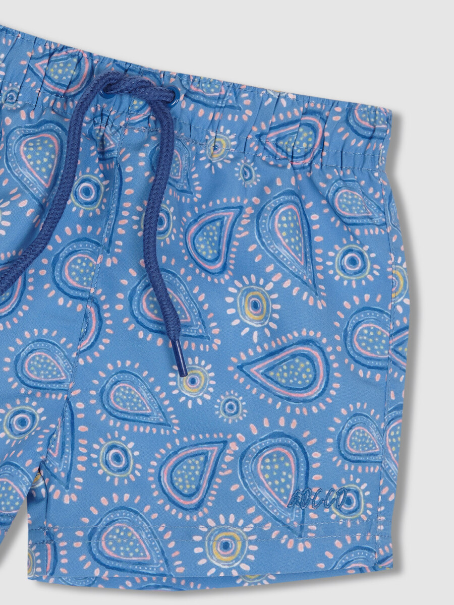 Boxer Estampado Cowboy Azul