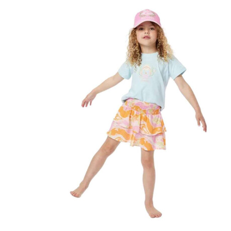 Remera MC Rip Curl Sunkissed Dreams Lwa Tee Celeste