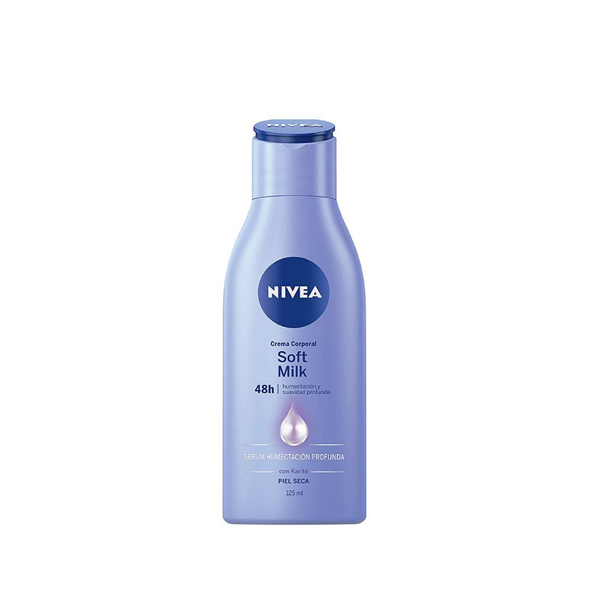 NIVEA BODY MILK SOFT FR. X 125 ML. 