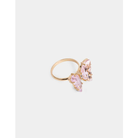 Anillo De Mariposa Dorado