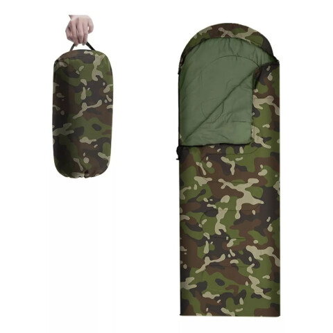 Sobre De Dormir Camuflado Con Capucha Sobre De Dormir Camuflado Con Capucha