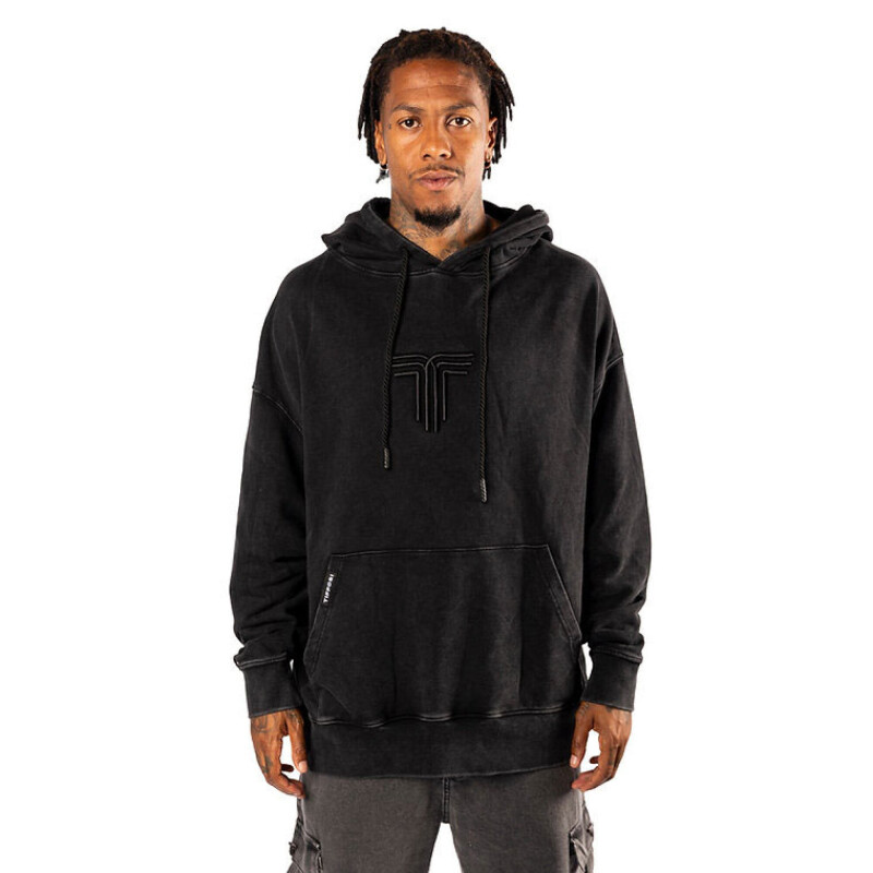 Canguro Unisex Tiffosi Stone Wash Negro