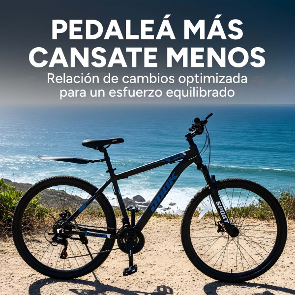 Bicicleta Jook Montaña Rod 29 Freno Disco 21 Velocid Shimano Negro 3