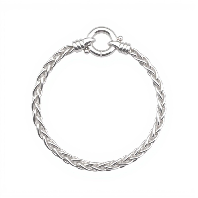 Pulsera espiga - Plata 925 - Sin piedra - PU3852 sinpiedra