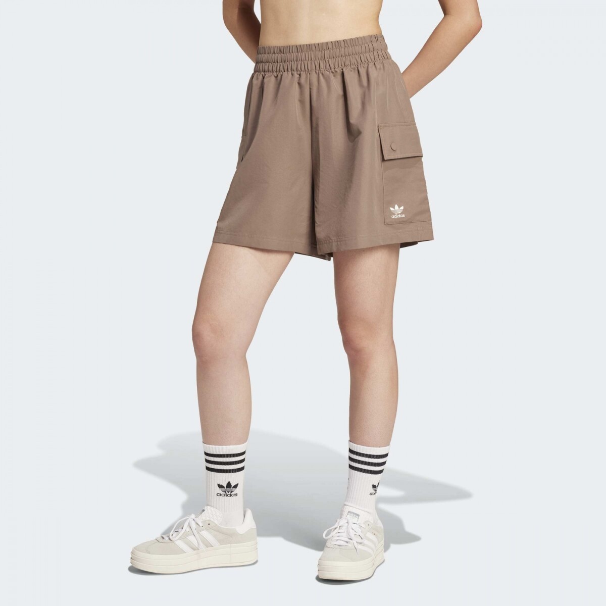Short Adidas Cargo Essentials Tejido - Marrón 
