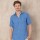 Camisa Lino manga corta Blue
