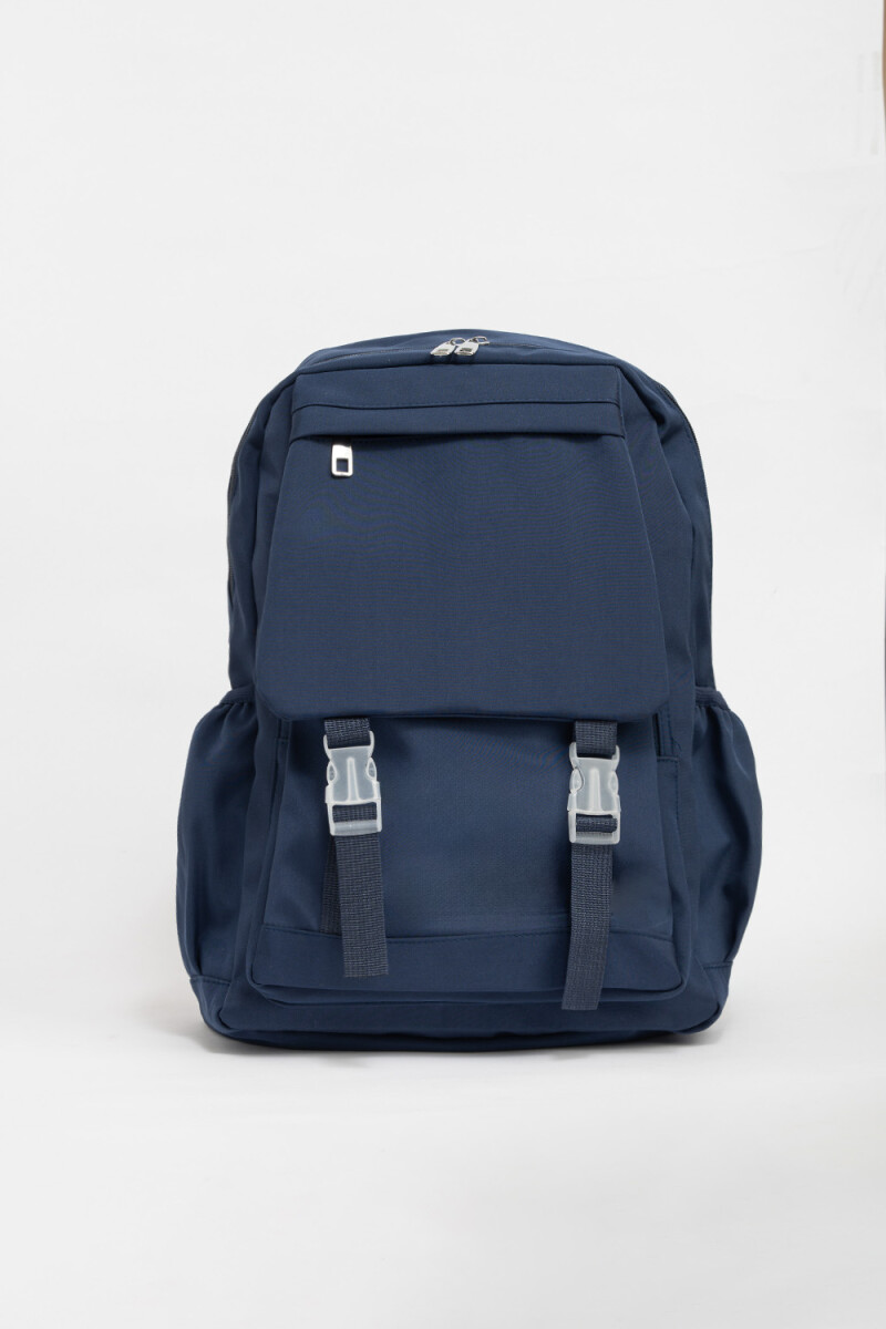 Mochila lisa - Azul Marino 