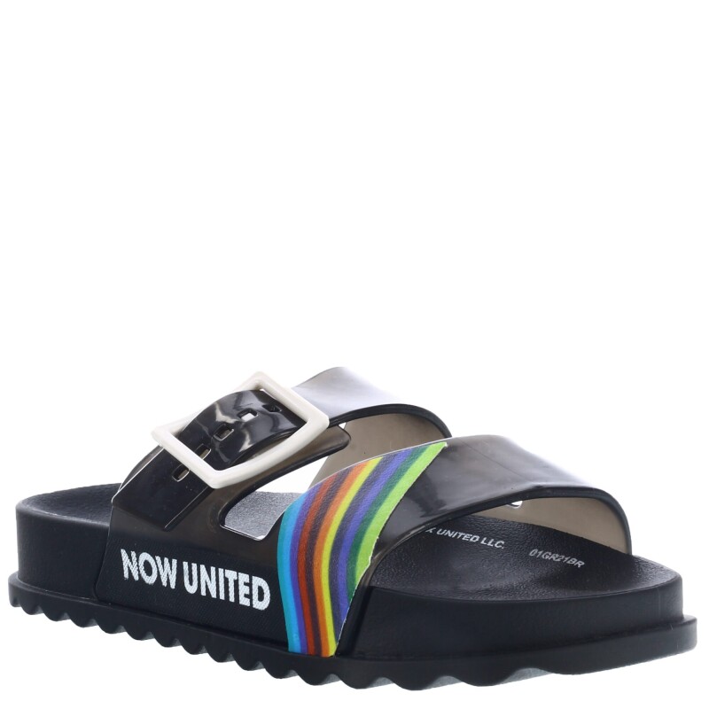Sandalias Infantiles Grendene Now United Kids Negro - Multicolor