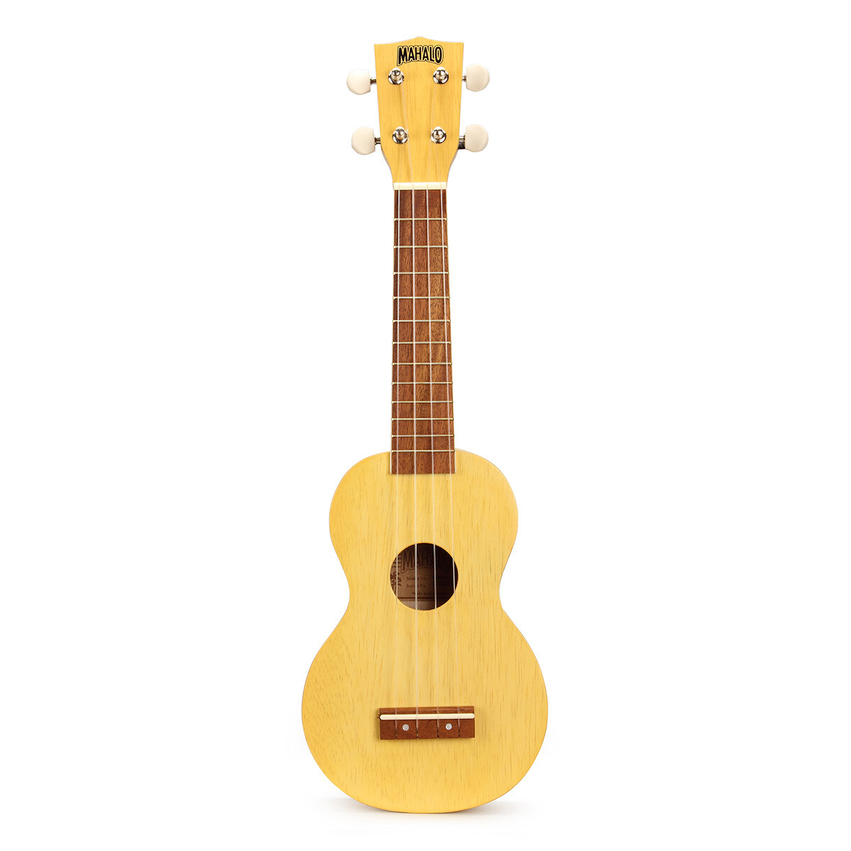 Ukelele Mahalo Mk1 Kahiko Amarillo Con Funda 