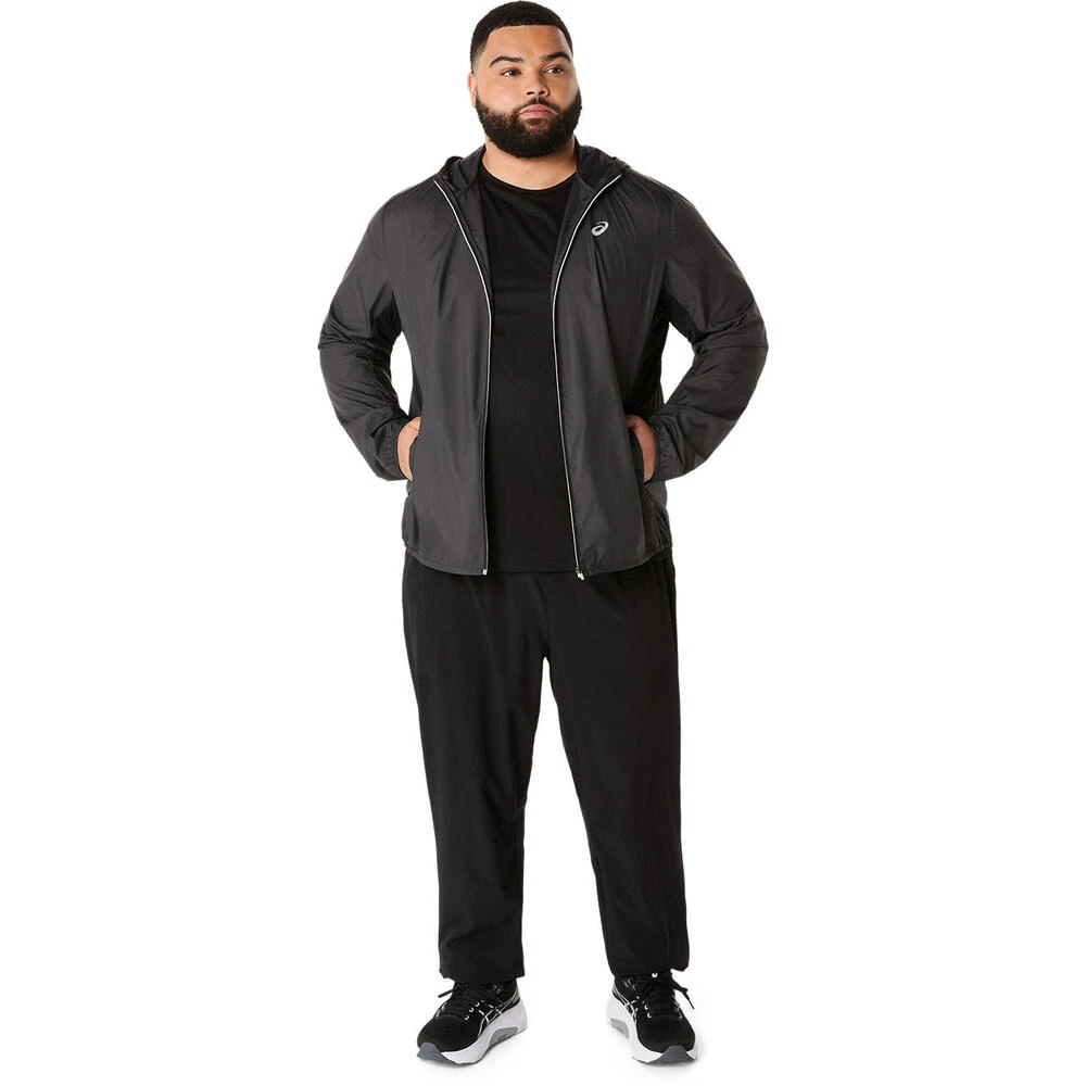 ASICS Silver Jacket - Hombre Performance Black
