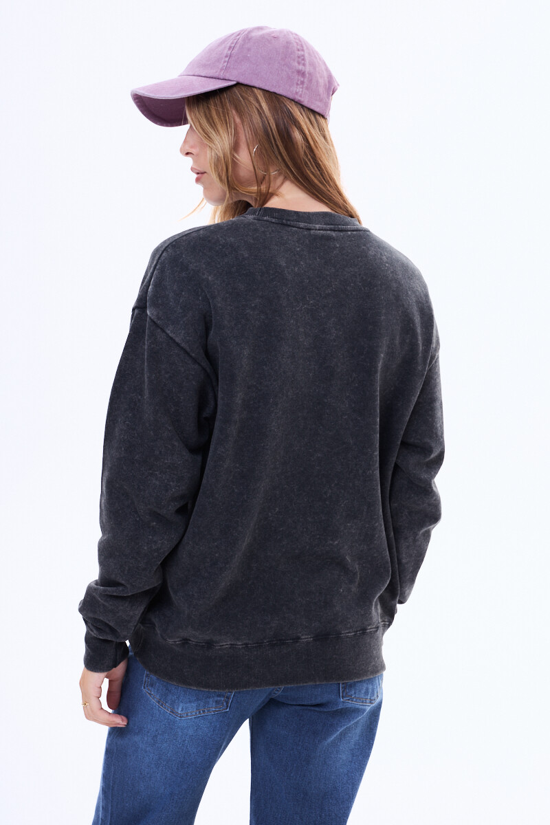 Buzo de felpa Fortim Negro