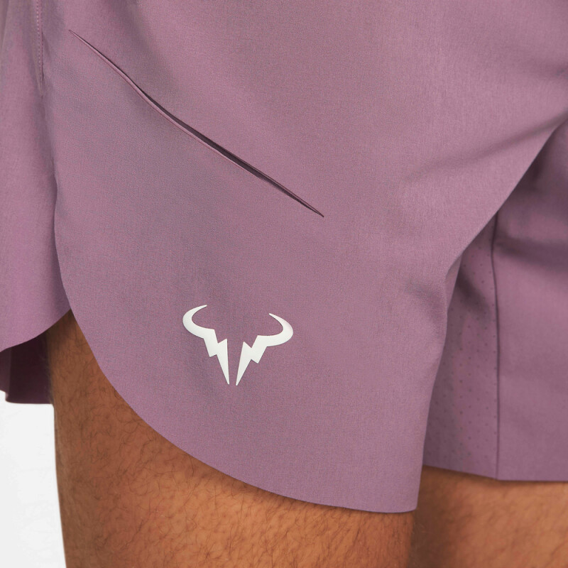 Short Rafa Mnk Dfadv 7 pulgdas de Hombre Morado
