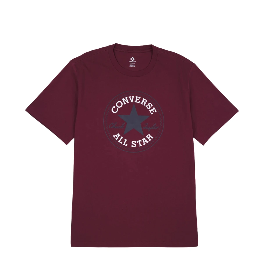 Remera Unisex Converse - All Star Go - To Bordó