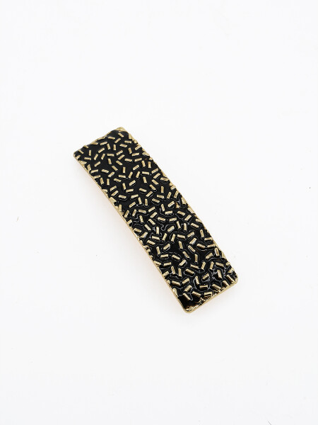 BROCHE TEXTURA DORADO