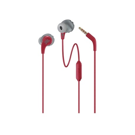 Auriculares JBL Endurance RUN Rojo Gris con Micrófono Auriculares JBL Endurance RUN Rojo Gris con Micrófono