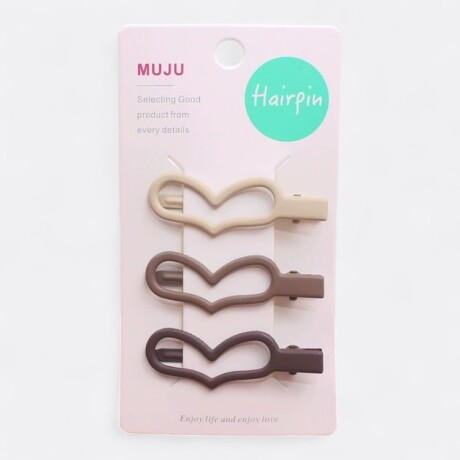 Set De Broches x3 Con Formas Set De Broches x3 Con Formas