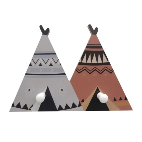 Perchero Infantil Madera 19 x 25 cm U