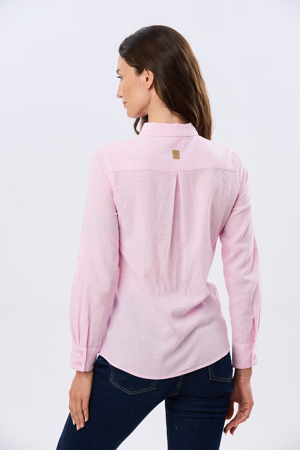 CAMISA LISA DE LINO Rosacla