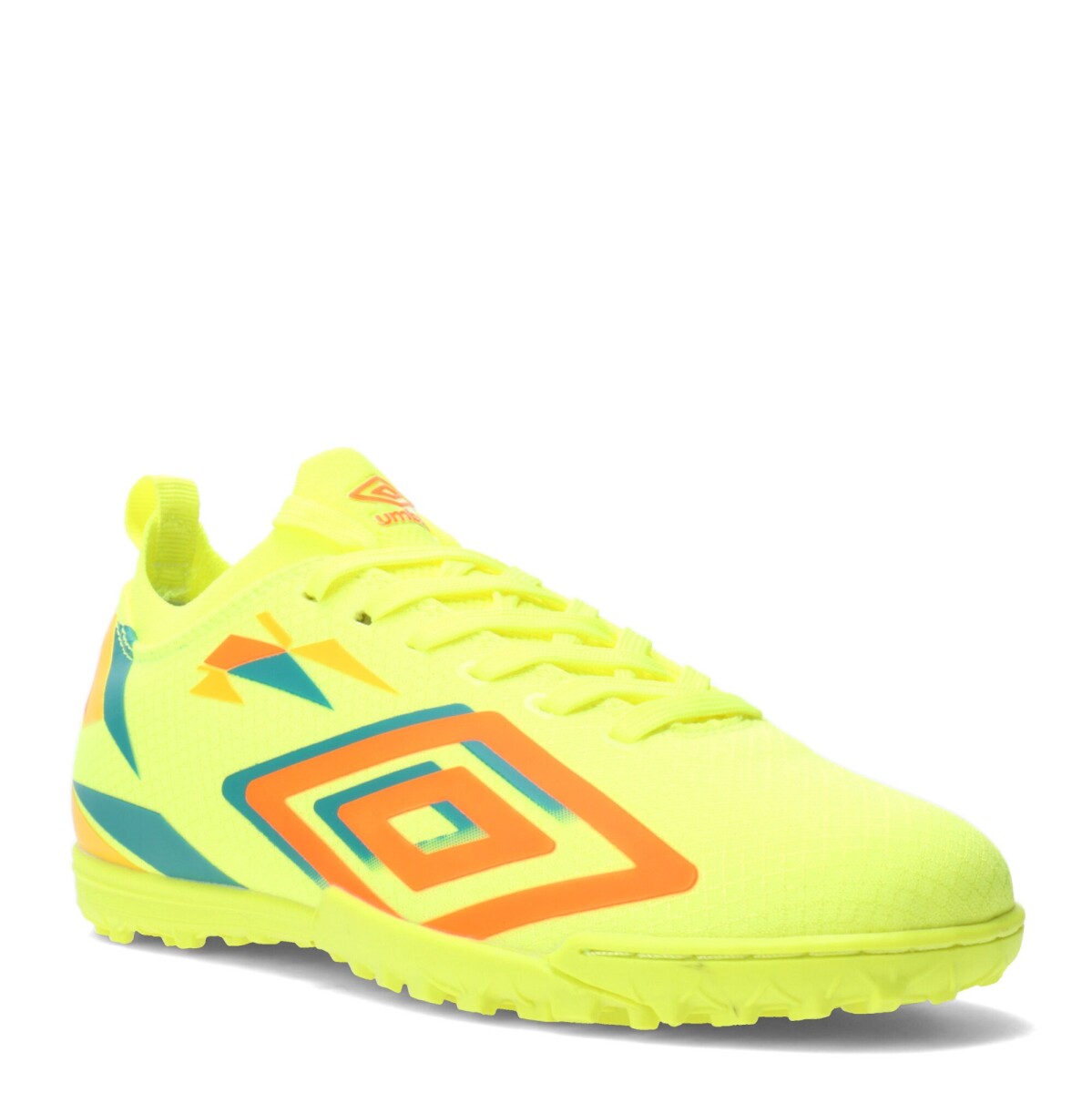 Championes de Fútbol Infantiles Umbro Hit Tf - Amarillo Lima - Anaranjado - Celeste 