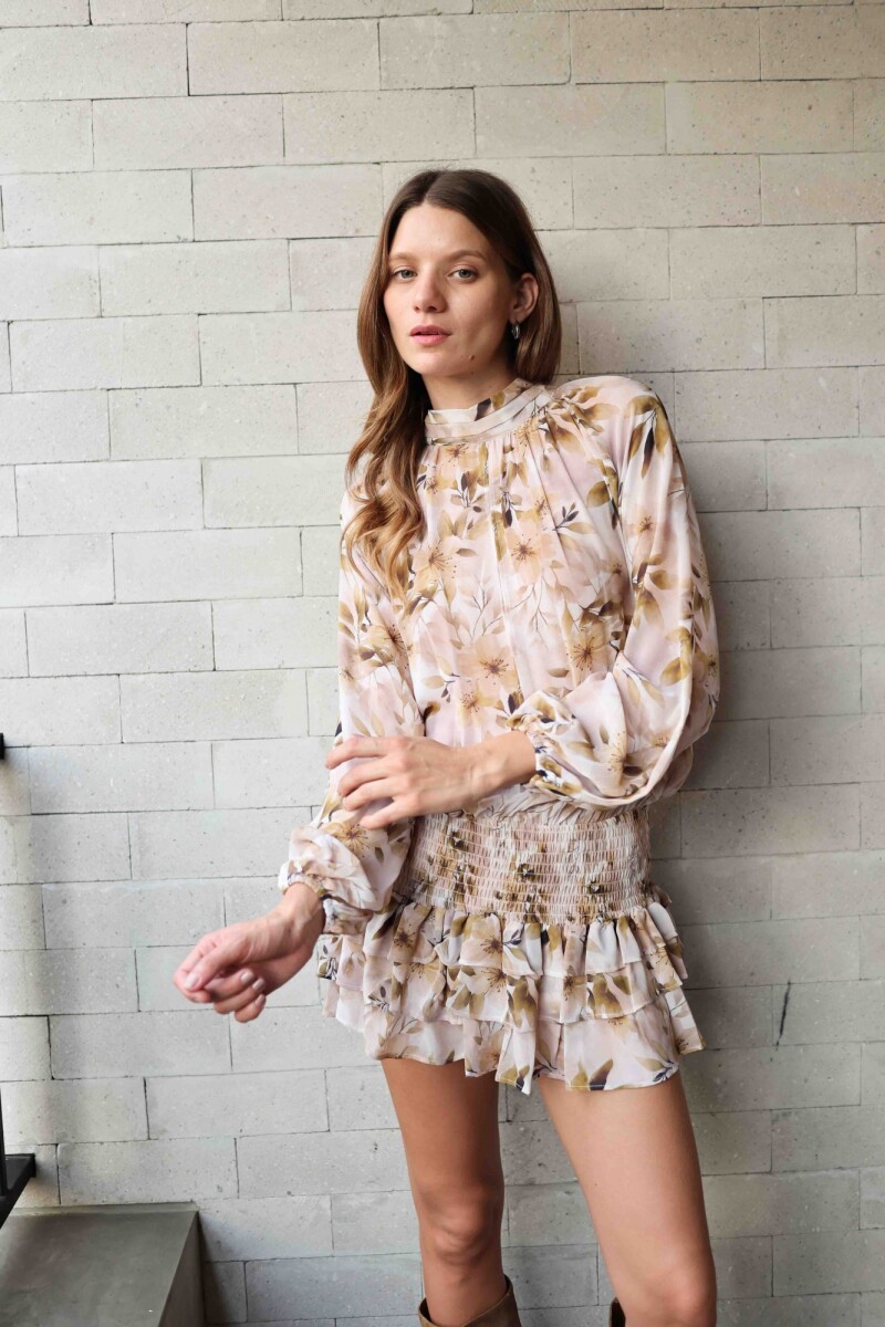 VESTIDO MAR BEIGE