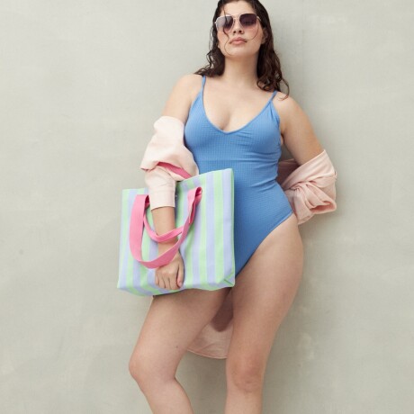 MALLA BACK STRAPS CAPARICA Azul Lavado