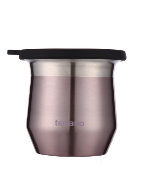 Mate Acero Flap Lila Metalizado