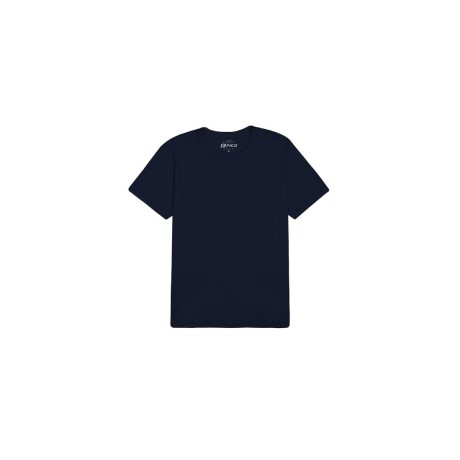 Remera Básica Manga Corta Azul