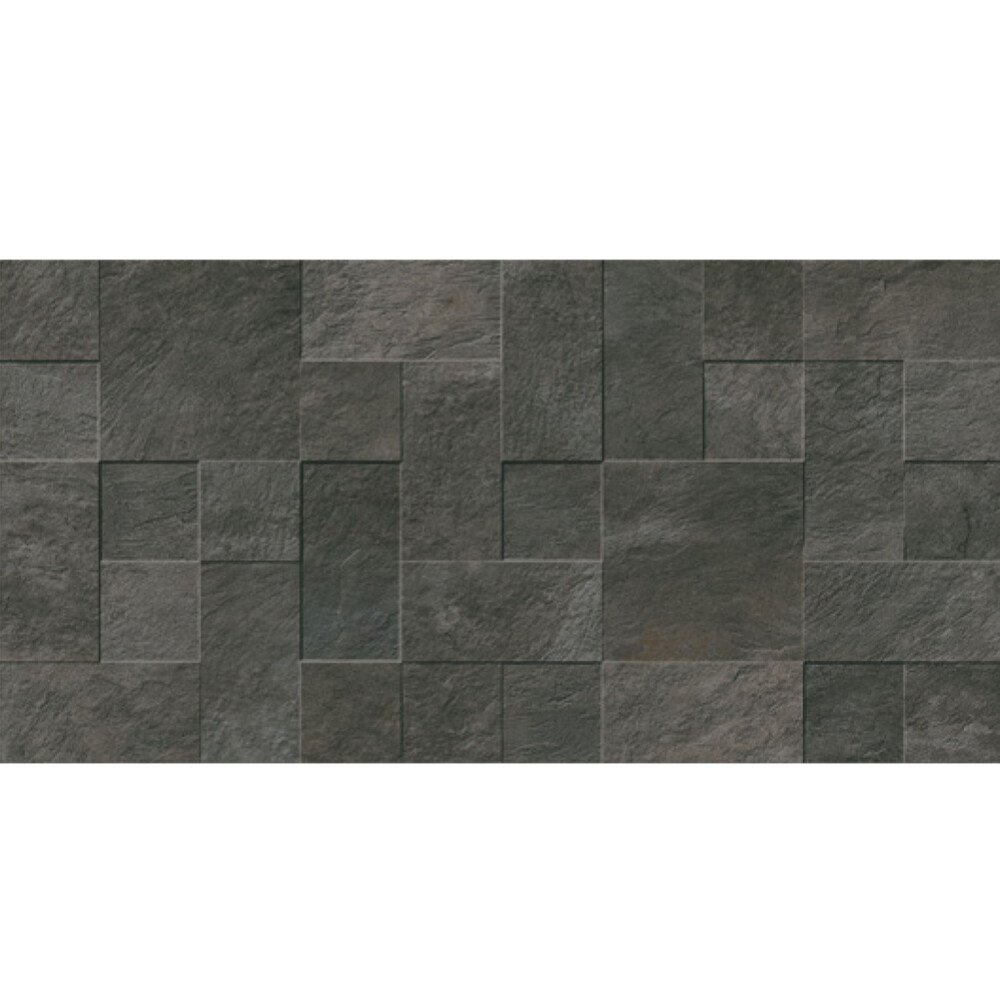 REVESTIMIENTO MIDAS ANTRACITA "A" 45X90 CM Revestimiento Midas Antracita "a" 45x90 Cm