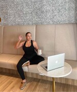 Bividi Feather Tech+ Racerback Mujer Black