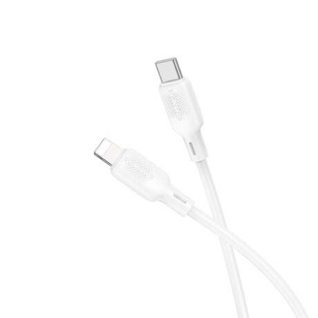 Cable Usb-c A Lightning 1m Silicona Carga Rápida Pd 27w Cable Usb-c A Lightning 1m Silicona Carga Rápida Pd 27w