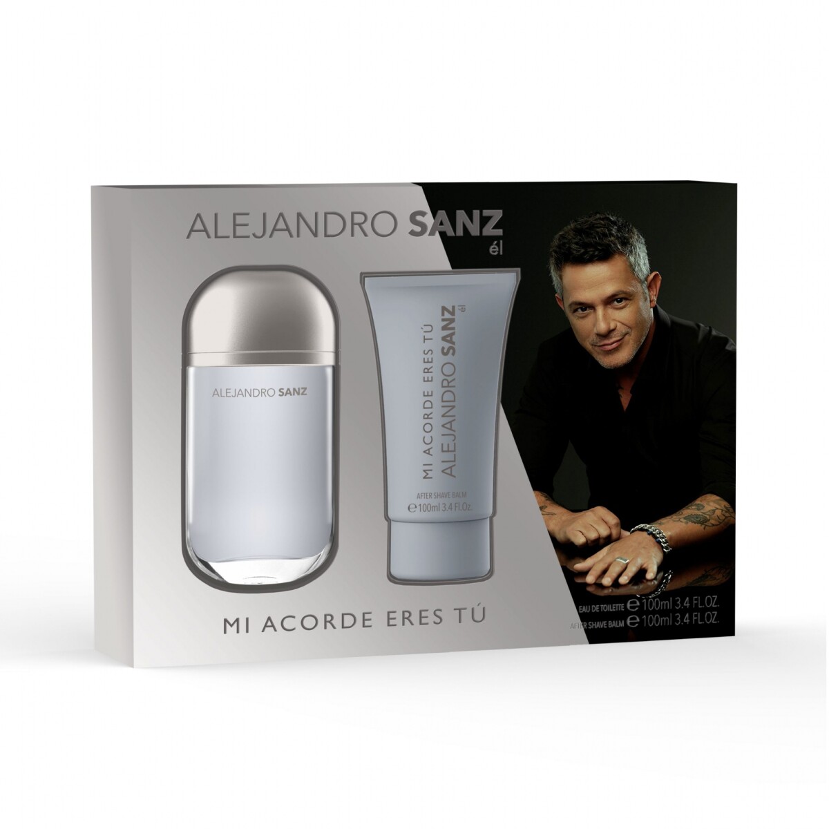 PACK ALEJANDRO SANZ PERFUME MI ACORDE ERES TÚ EDT 100ml + AFTER SHAVE 100ml 