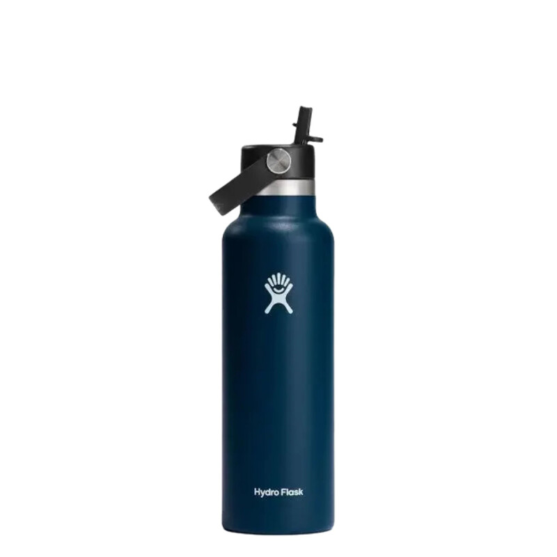 Botella Hydro Flask 21 OZ Standard Flex Straw Cap - Azul Botella Hydro Flask 21 OZ Standard Flex Straw Cap - Azul