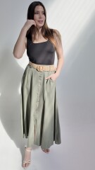 Falda Terni Verde