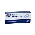 ANSIODEX 40 MG. CJ X 30 COMPRIMIDOS única