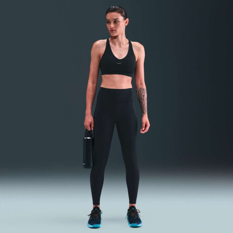 Top Nike Dri-Fit Uneversa De Mujer Negro