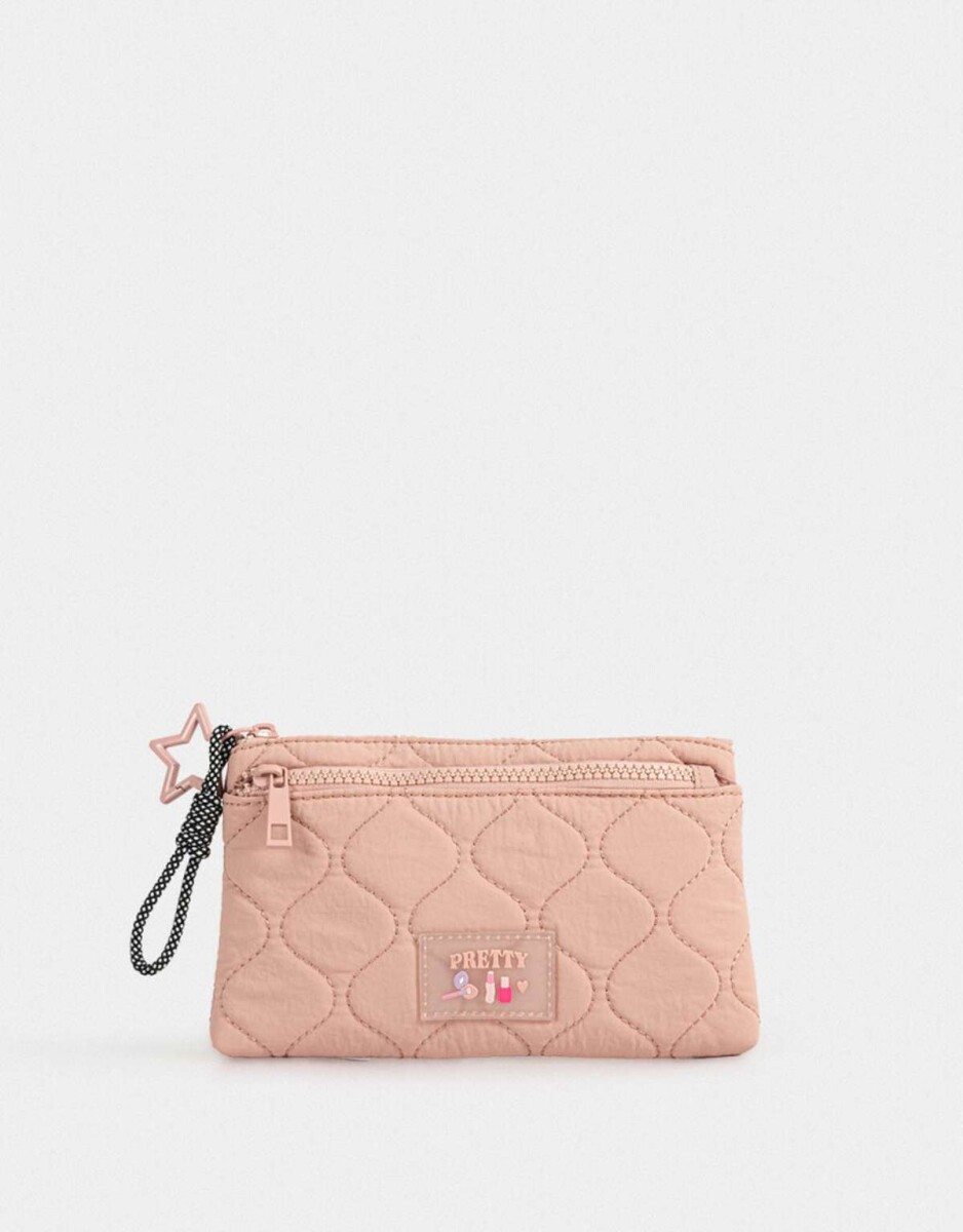 Portacosméticos Puffy - Rosa Viejo 